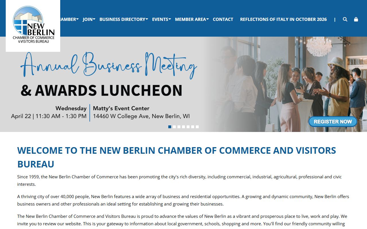 New Berlin death records chamber of commerce