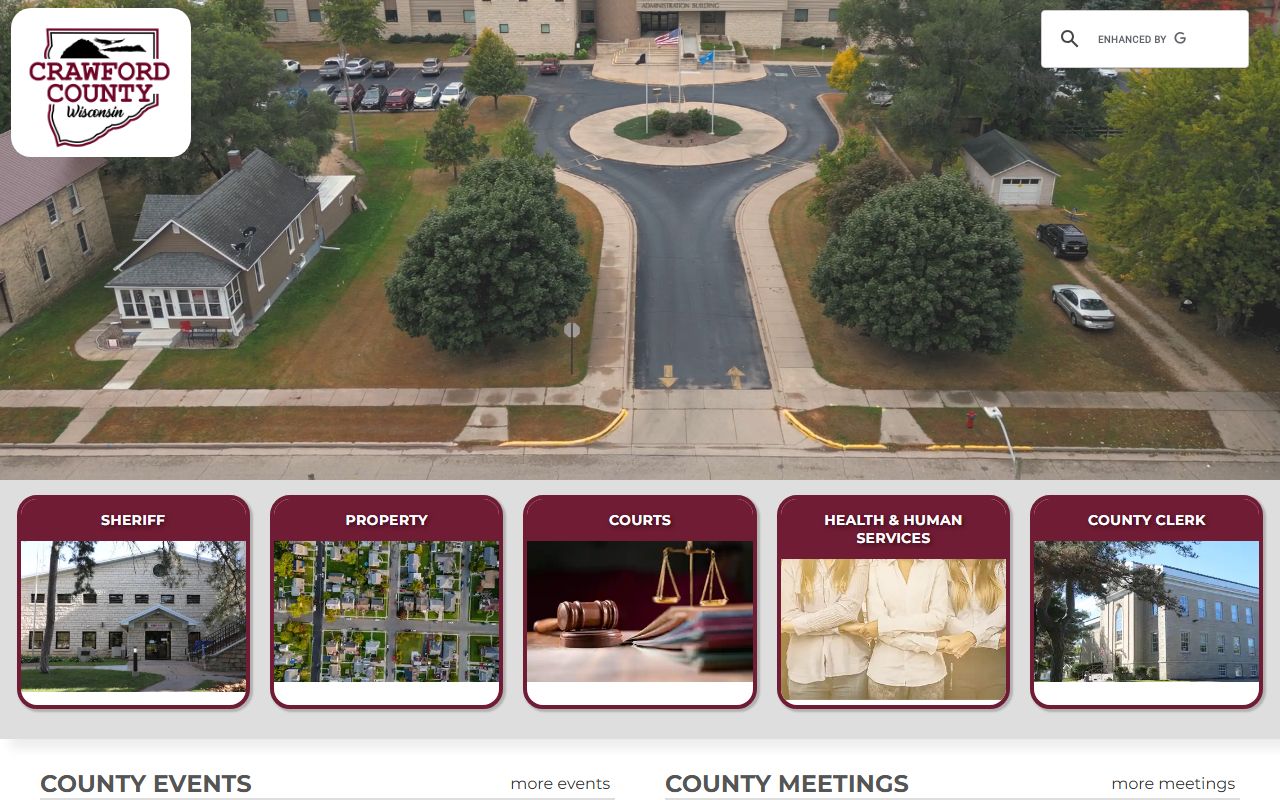 Crawford County death records county government website