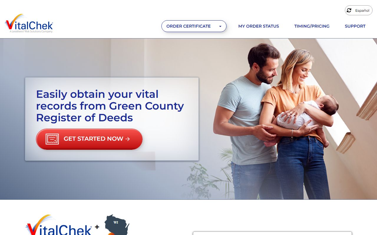 Green County death records register of deeds