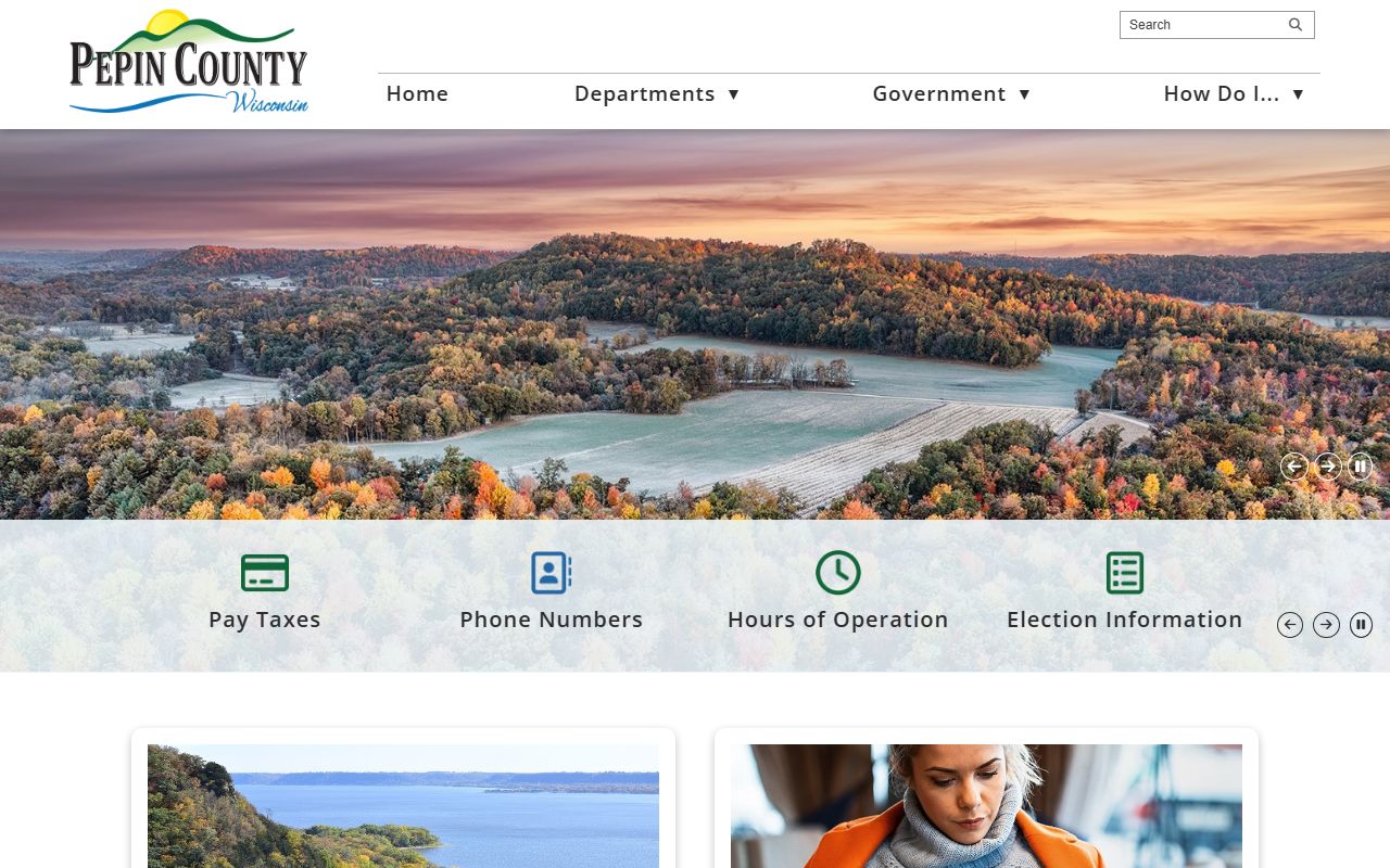 Pepin County death records county government website