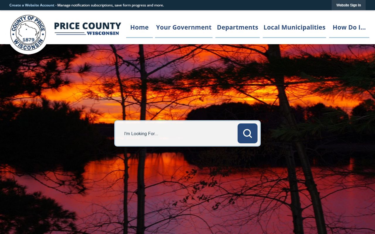 Price County death records county government website