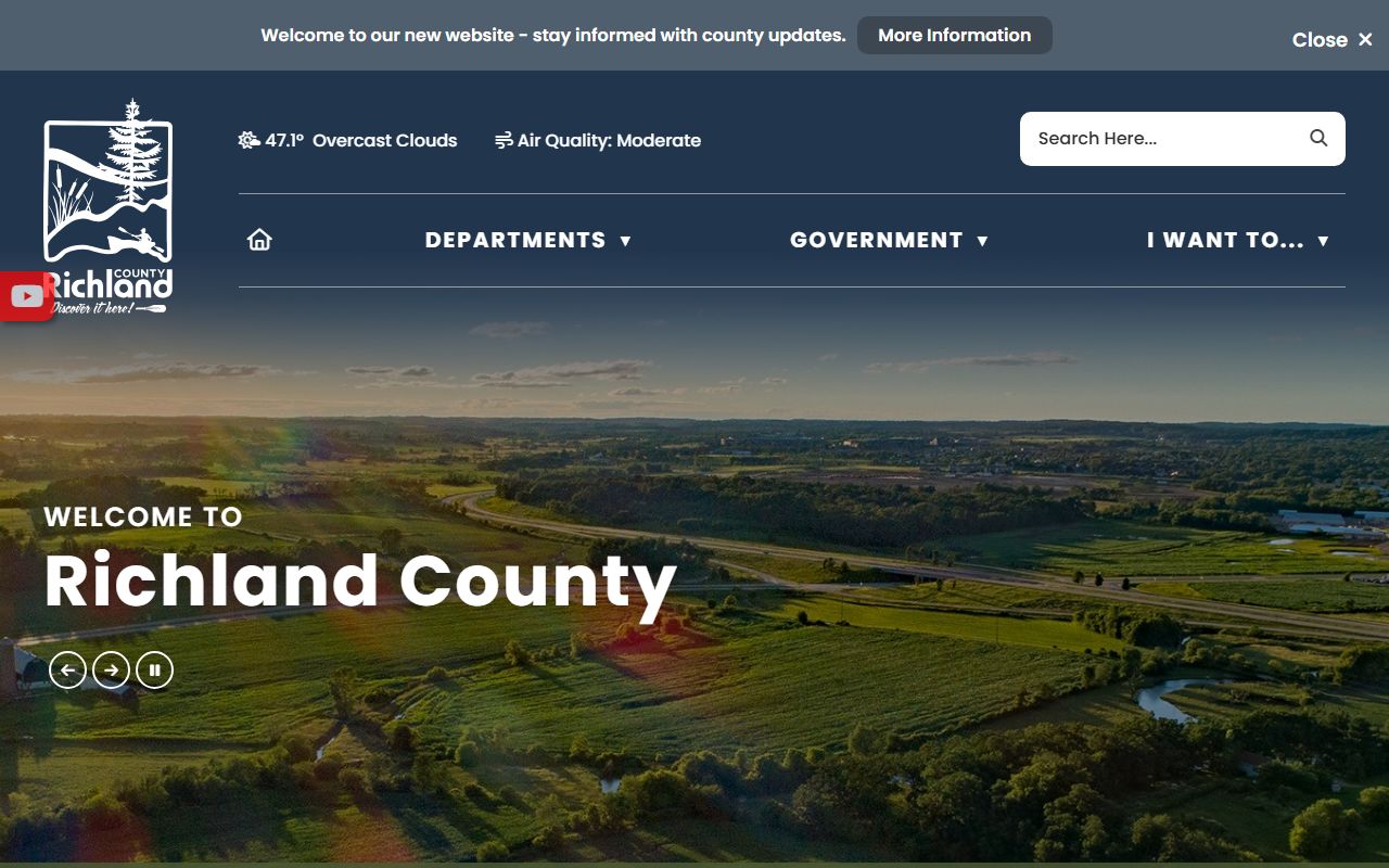 Richland County death records county government website