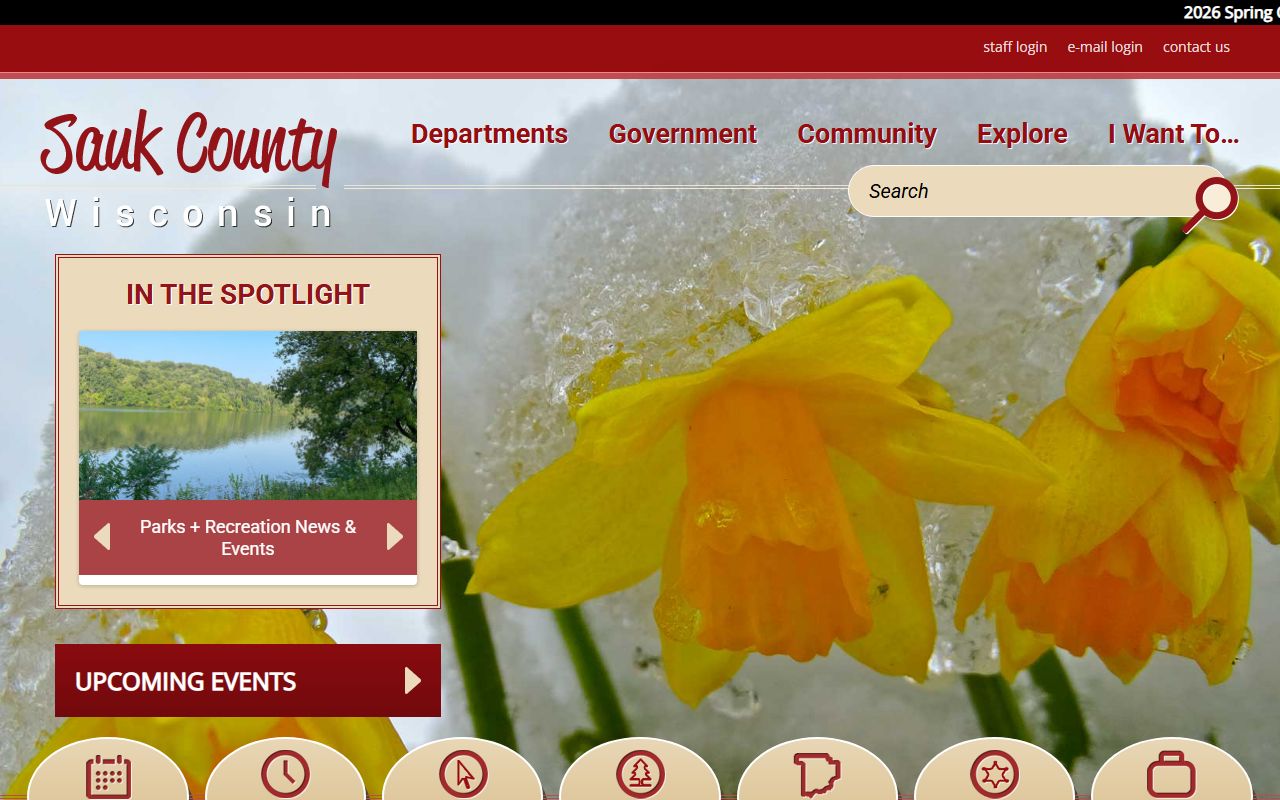 Sauk County death records county government website
