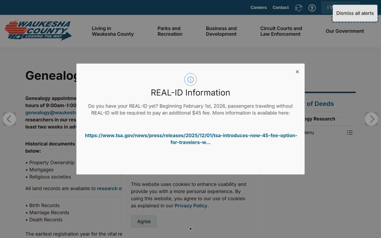 Waukesha County death records genealogy research