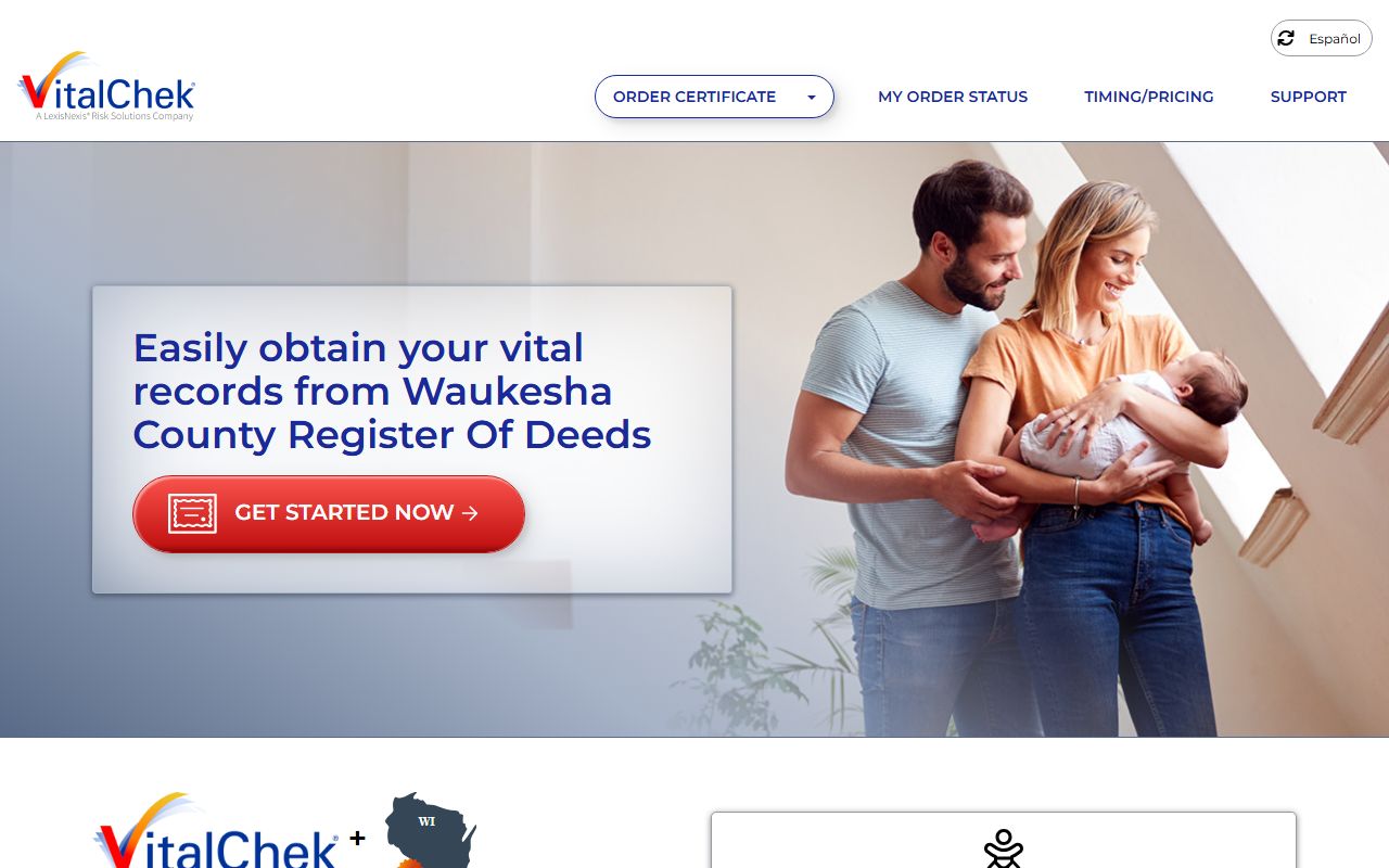 Waukesha County death records research and ordering