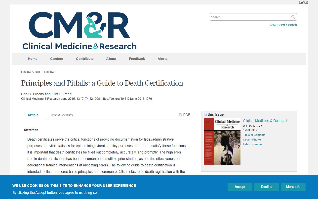 Wisconsin Death Records medical certification guide